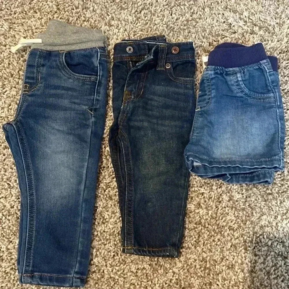 Combo Demin Pants and Short